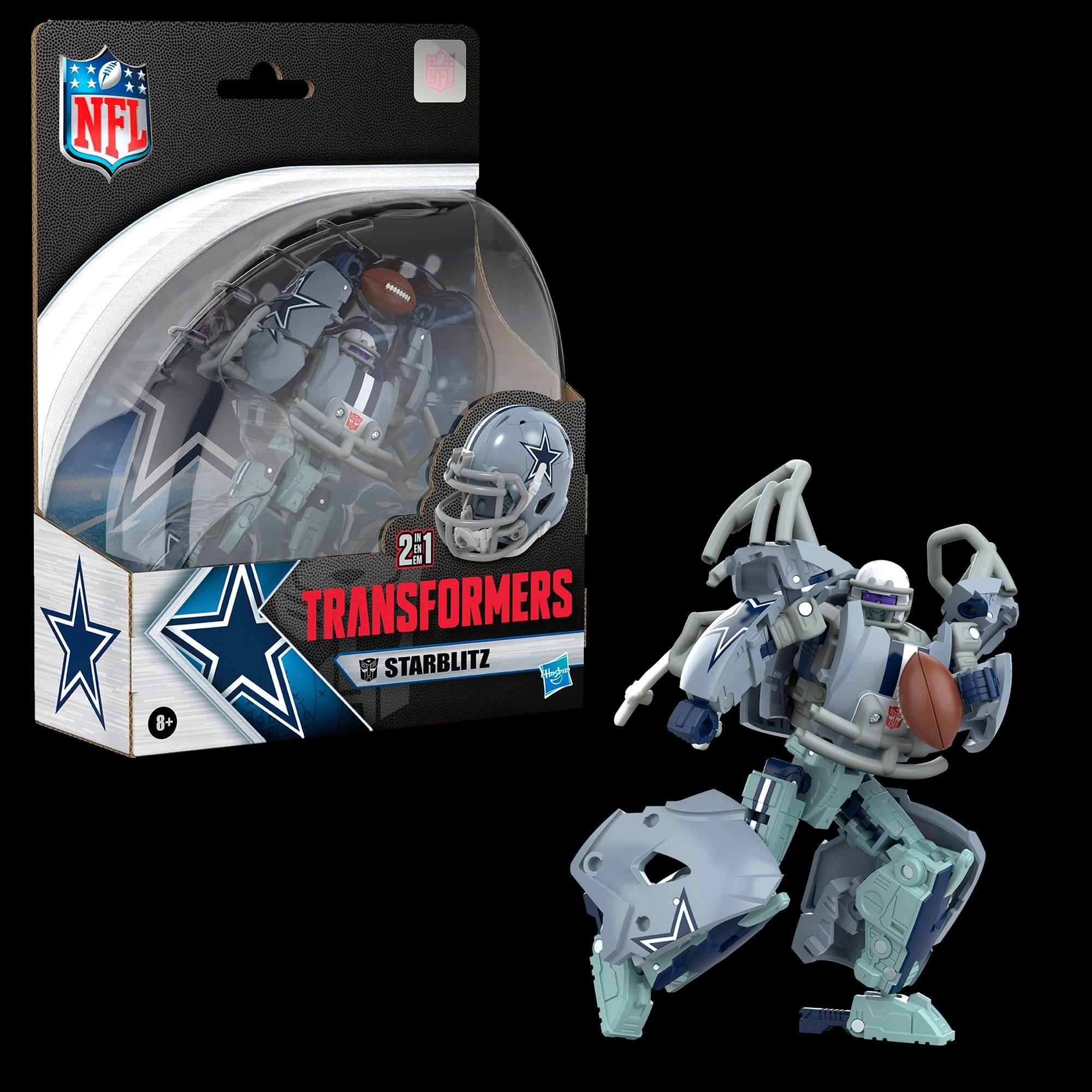 Transformers NFL Dallas Cowboys Starblitz 5.5-Inch Action Figure