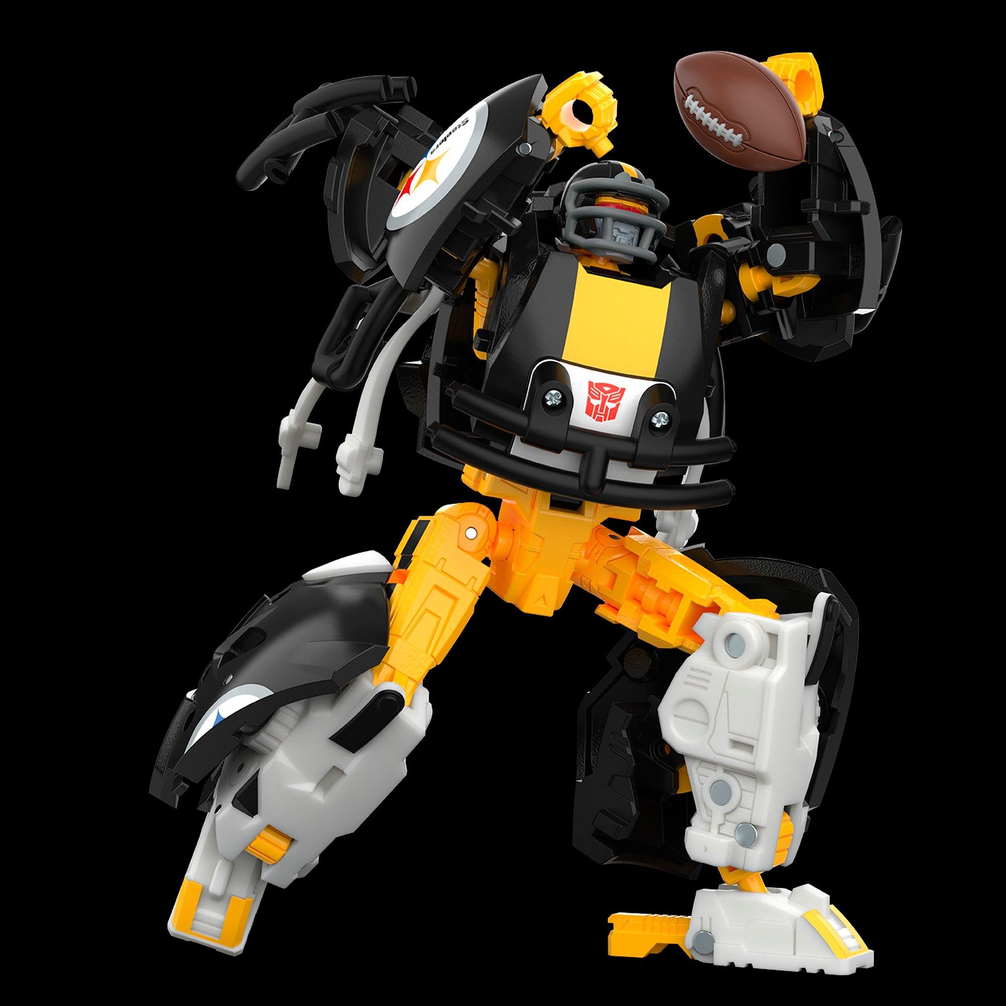 Transformers NFL Pittsburgh Steelers Steelsmash 5.5-Inch Figure
