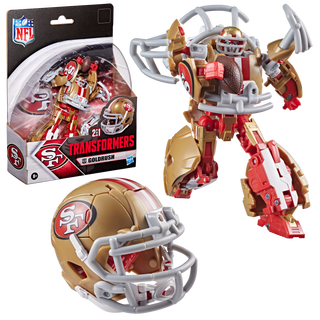Transformers NFL San Francisco 49ers Goldrush