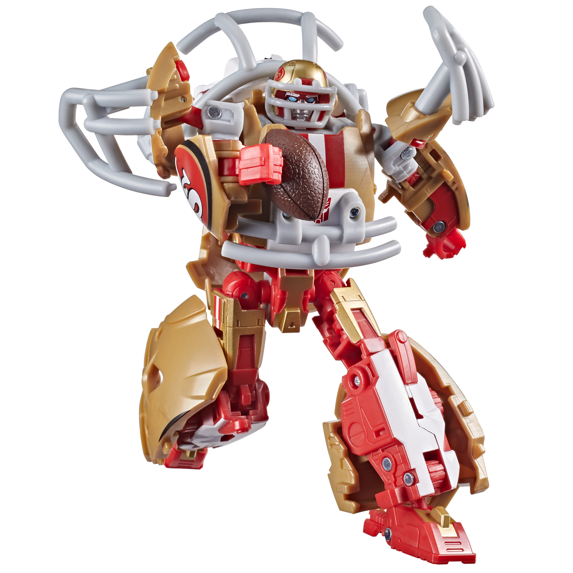 Transformers NFL San Francisco 49ers Goldrush Action Figure