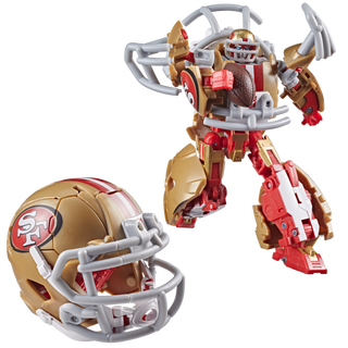 Transformers NFL San Francisco 49ers Goldrush
