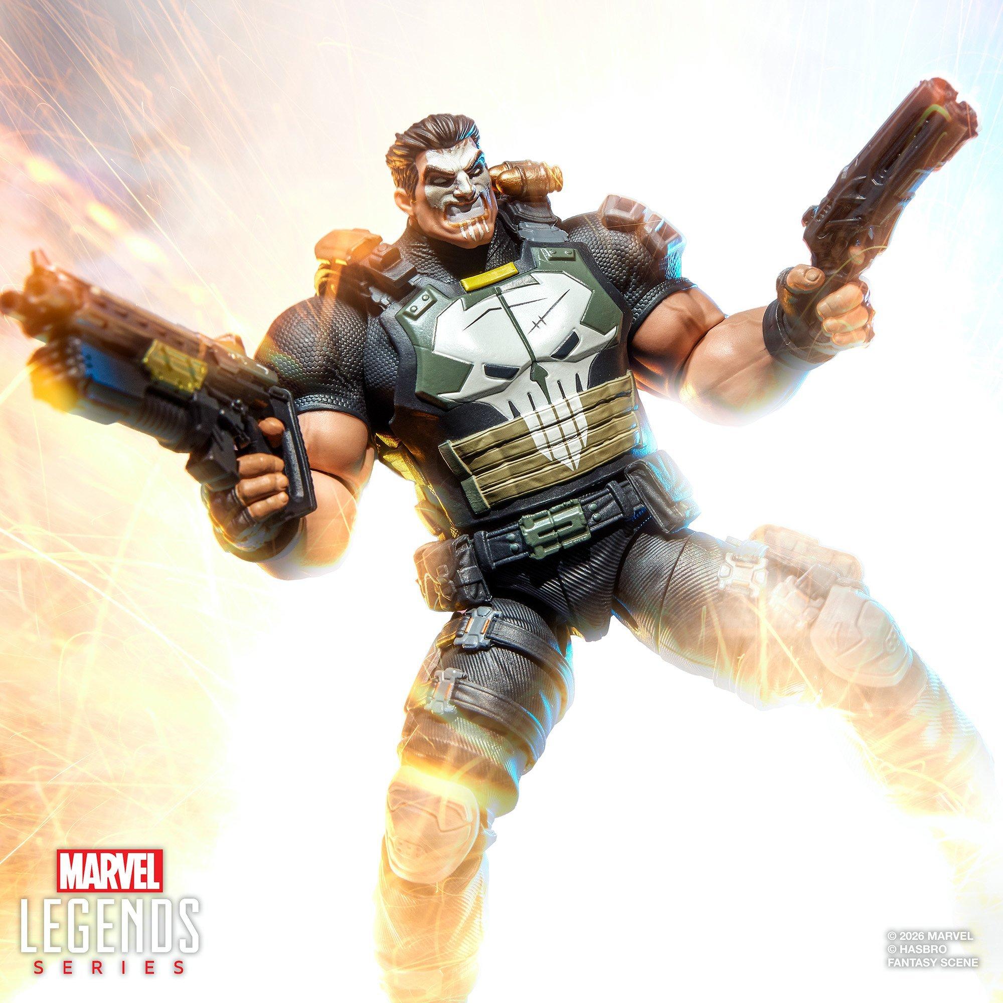 Фигурки Hasbro Marvel Legends Series Marvel Rivals The Punisher — фото 8
