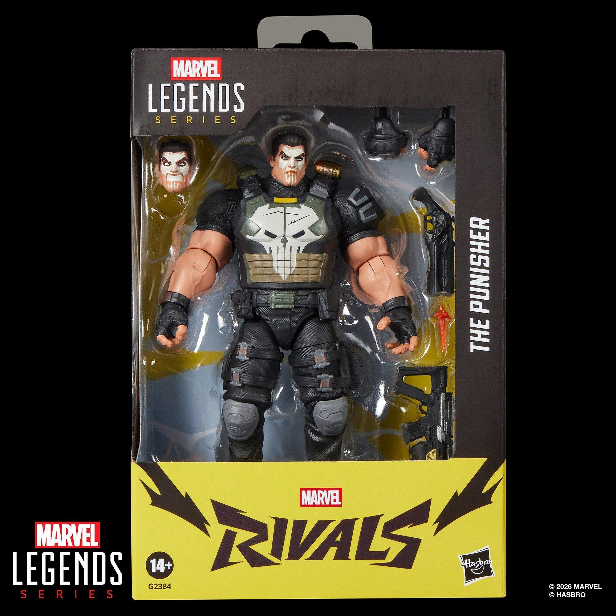 Marvel Rivals The Punisher Figure | Marvel Legends Series - Hasbro