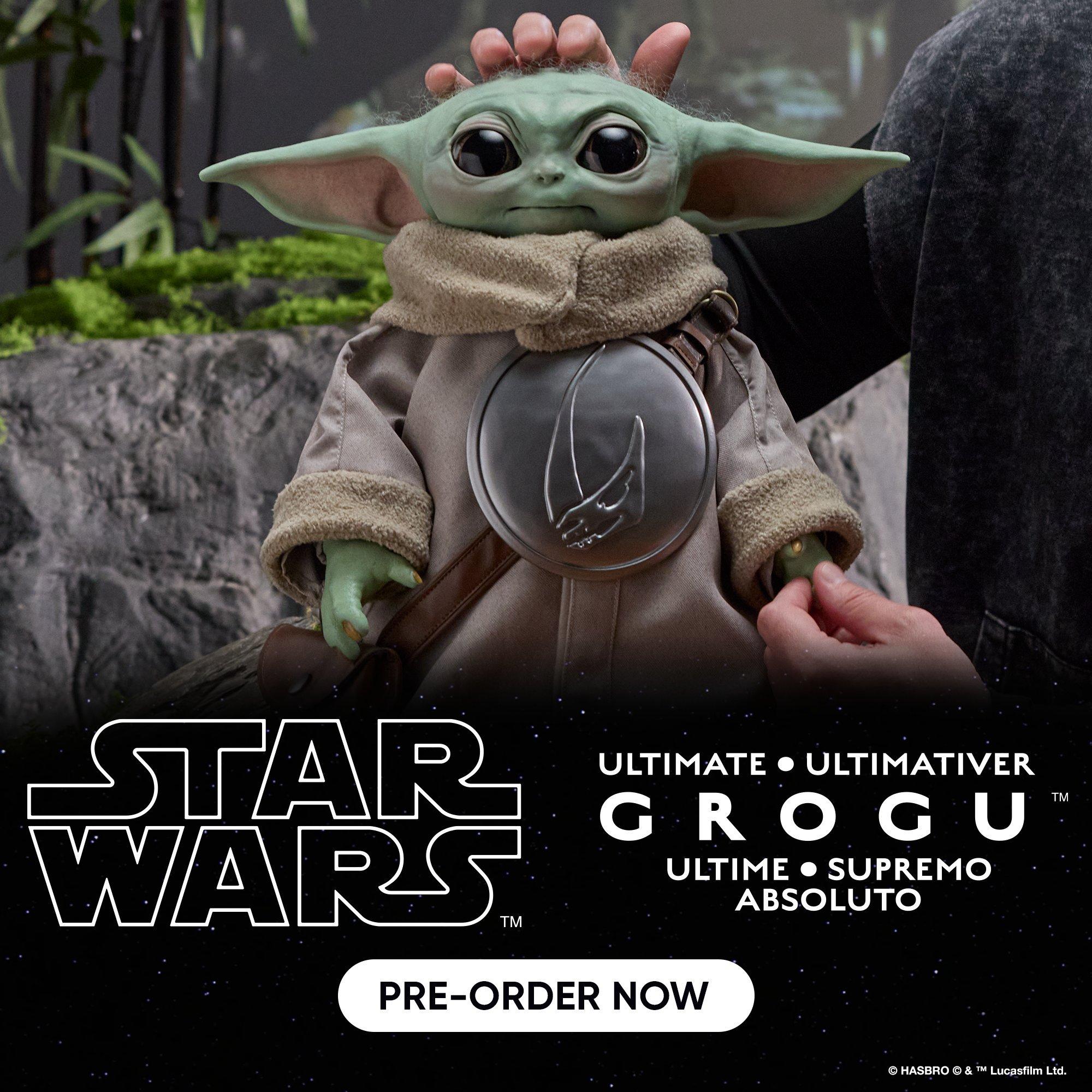 Ultimate Grogu Banner with Pre-order Now Button