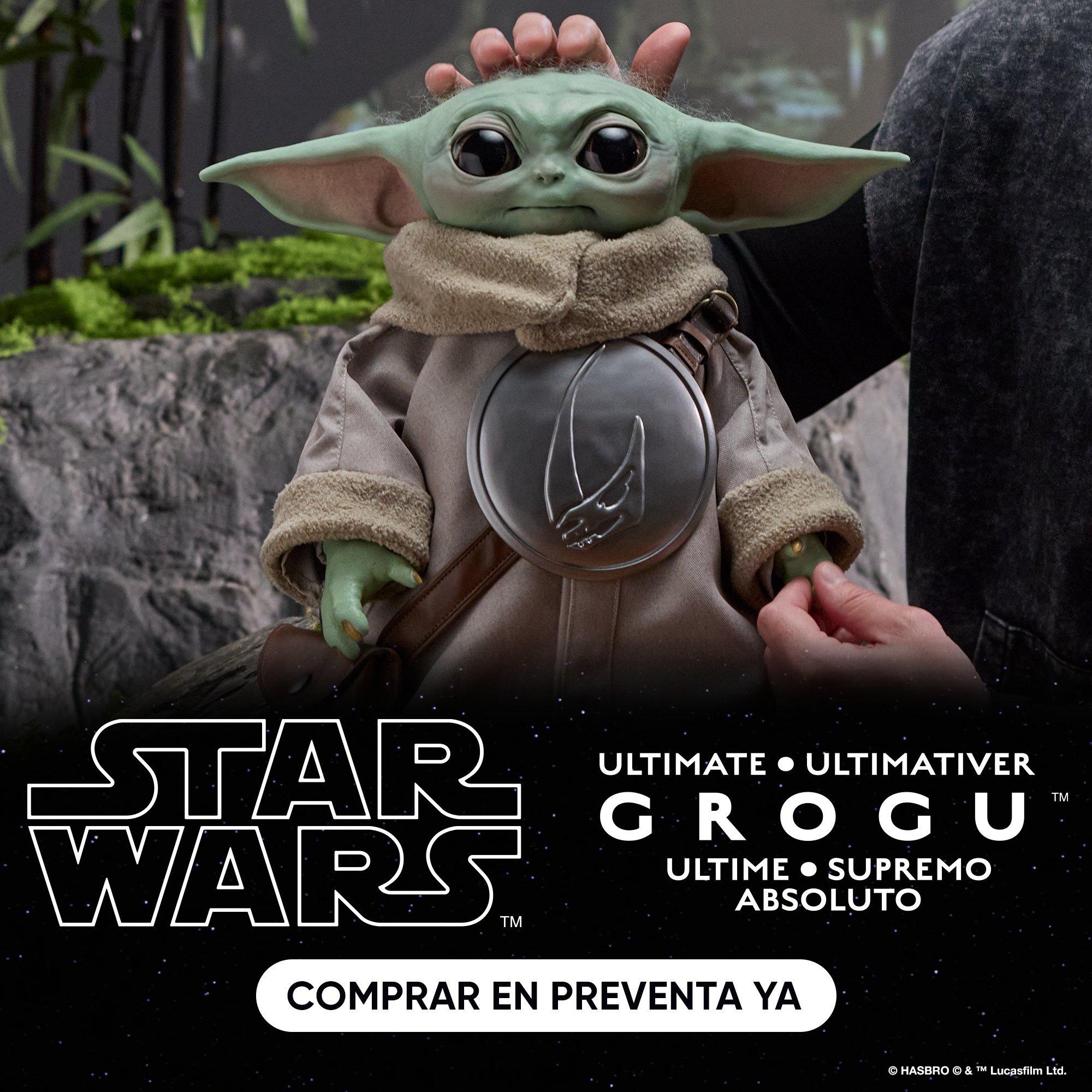 Banner de Grogu absoluto con botón “Comprar en preventa ya”