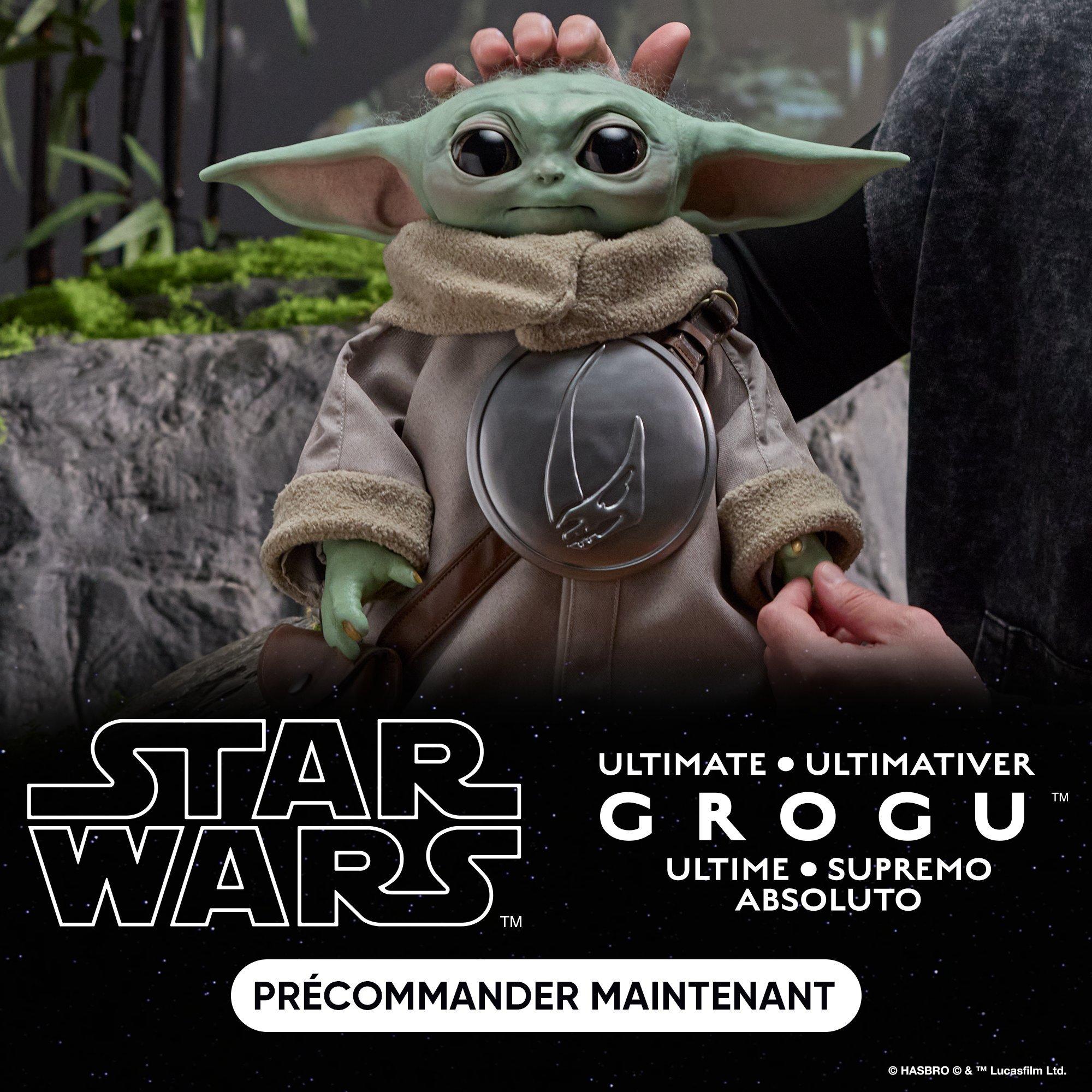 Bannière Grogu ultime avec bouton « Précommander maintenant »