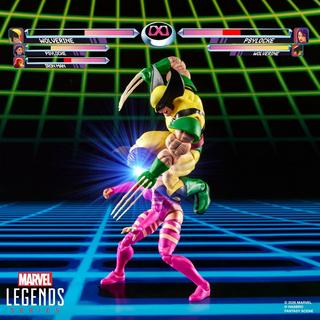 Marvel Legends Series Marvel Games Wolverine vs Psylocke