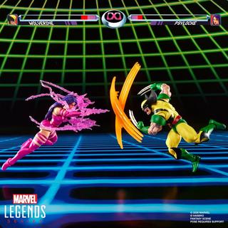 Marvel Legends Series Marvel Games Wolverine vs Psylocke