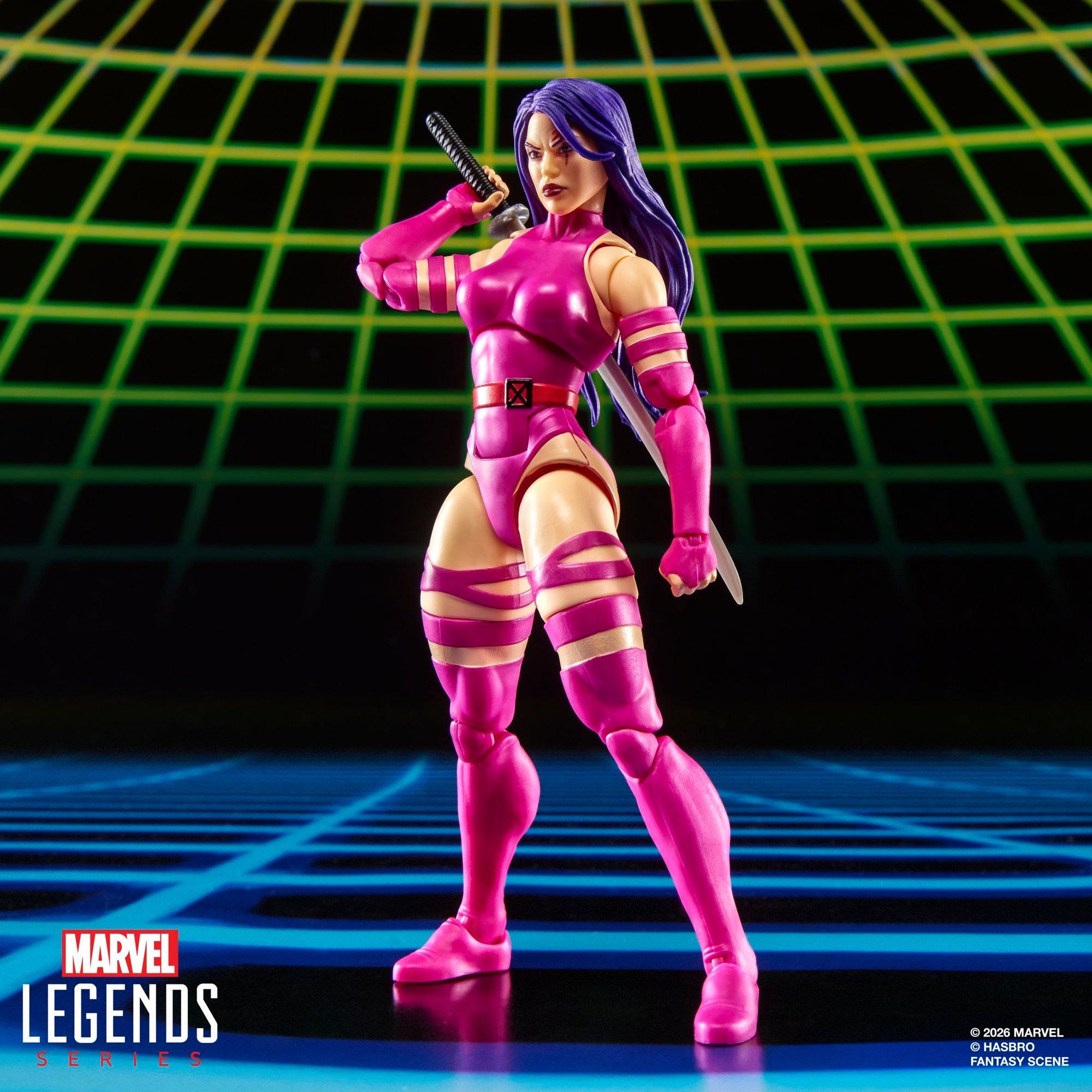 Marvel Legends Series Wolverine vs Psylocke Action Figure Set