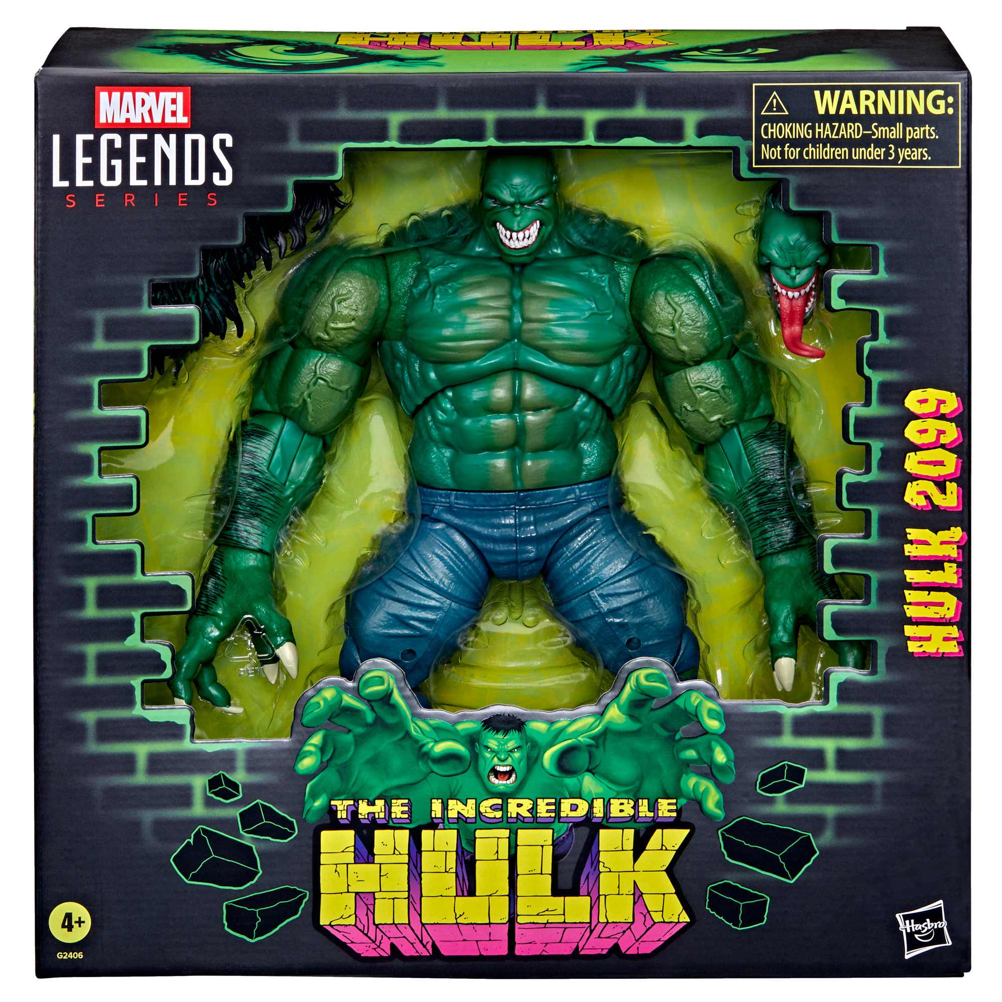 HASBRO THE END HULK マーベルレジェンド Marvel Legends Series Hulk 2099 Action Figure | Comics-Inspired