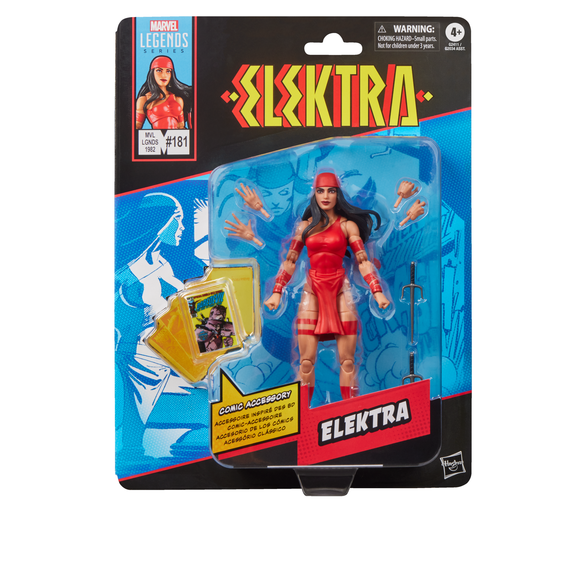コ*ン様 現狀品Marvel Legends Daredevil Elektra Marvel Legends Series Elektra Action Figure | Daredevil #181
