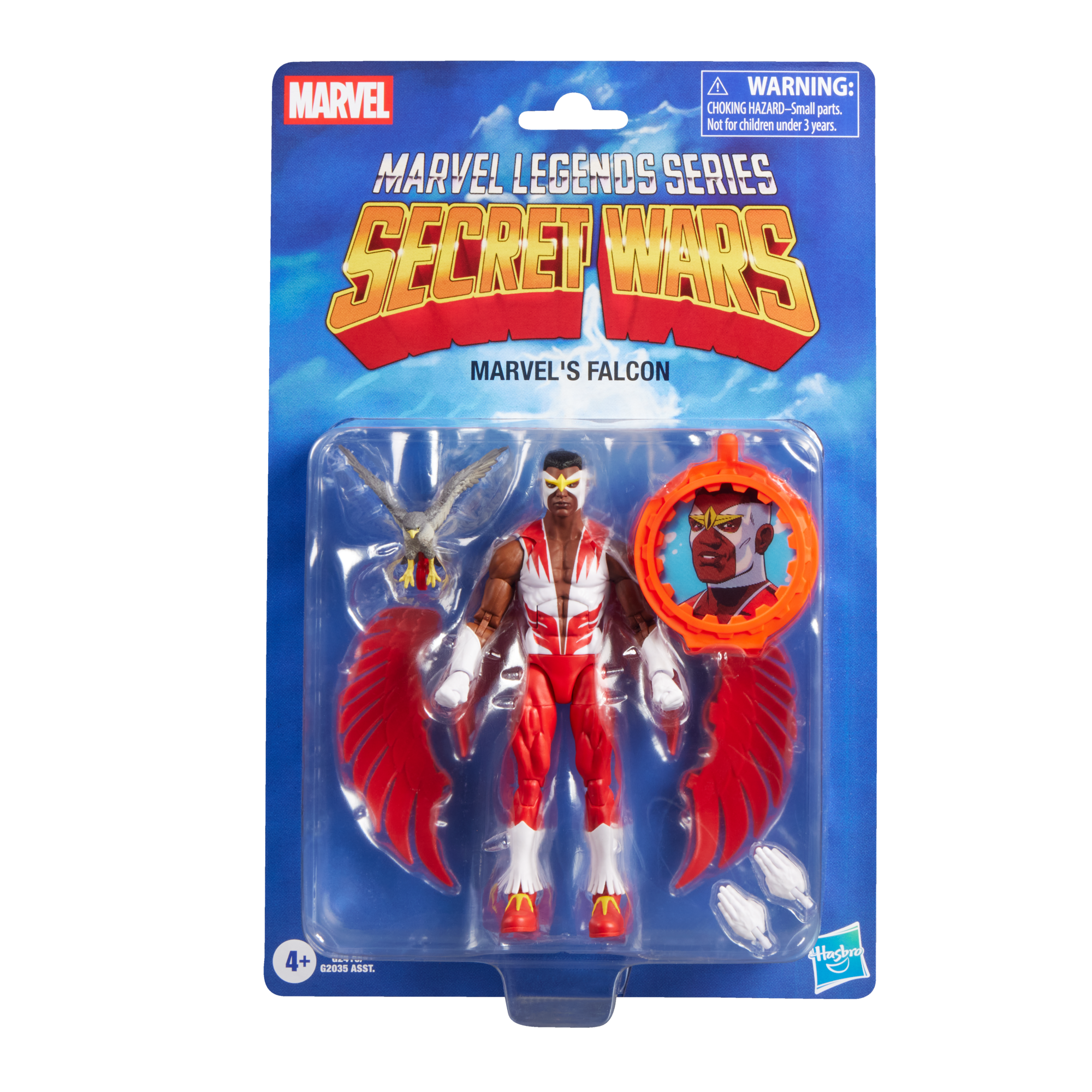Carte Europe Marvel Guerres Secrètes - Falcon / Le Faucon - Mattel - Neuf