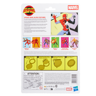Marvel Legends Series Secret Wars Spider-Man (Alien Costume)