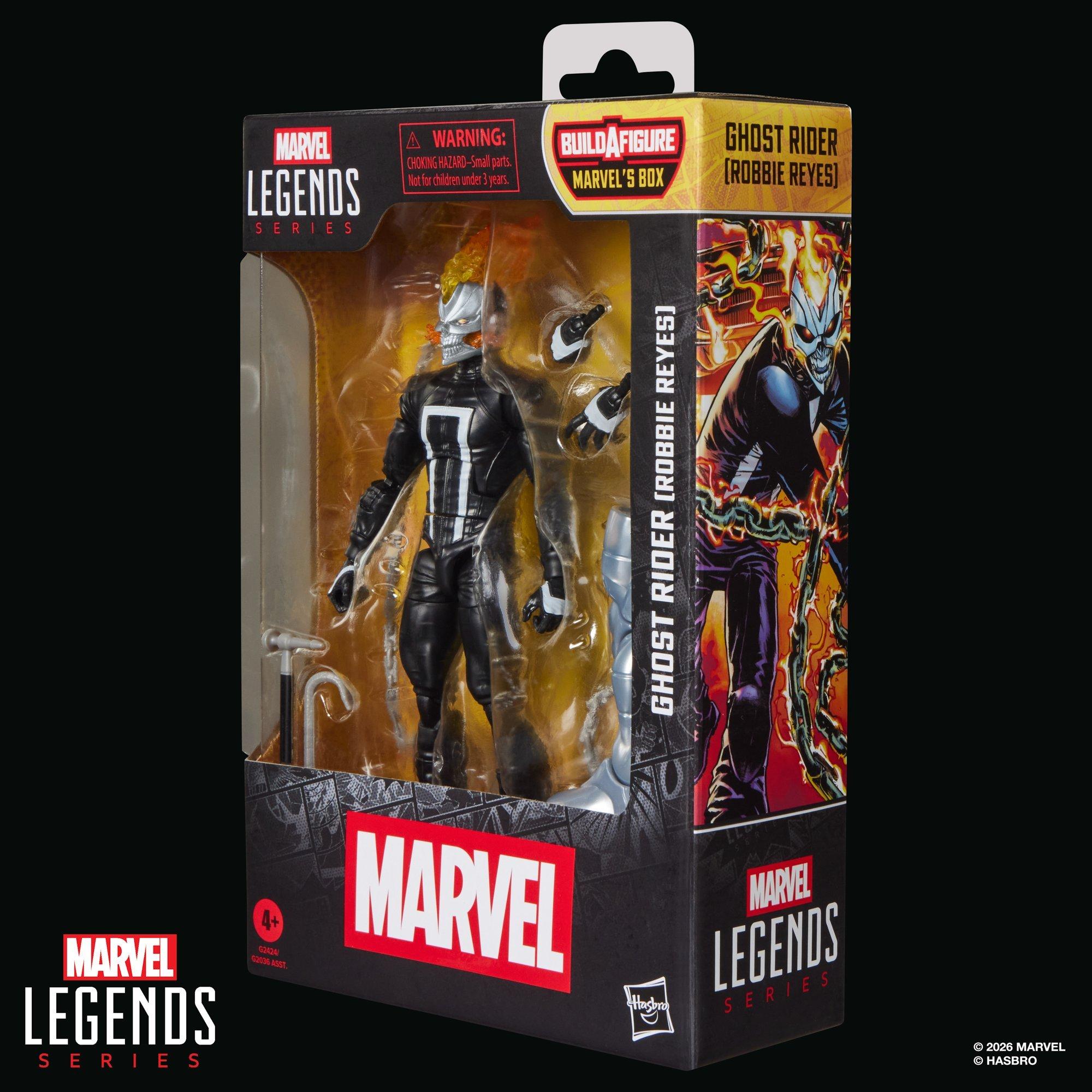Фигурки Hasbro Marvel Legends Series Ghost Rider (Robbie Reyes) — фото 9