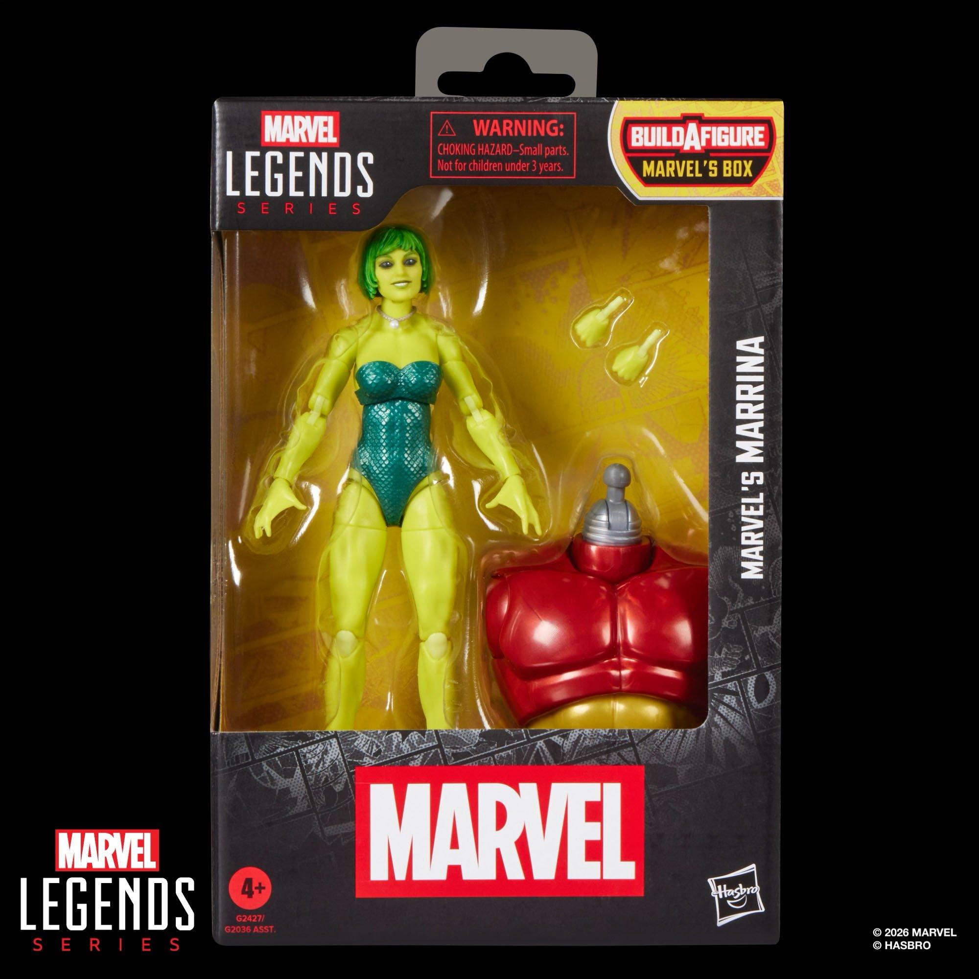 Фигурки Hasbro Marvel Legends Series Marvel's Marrina — фото 7