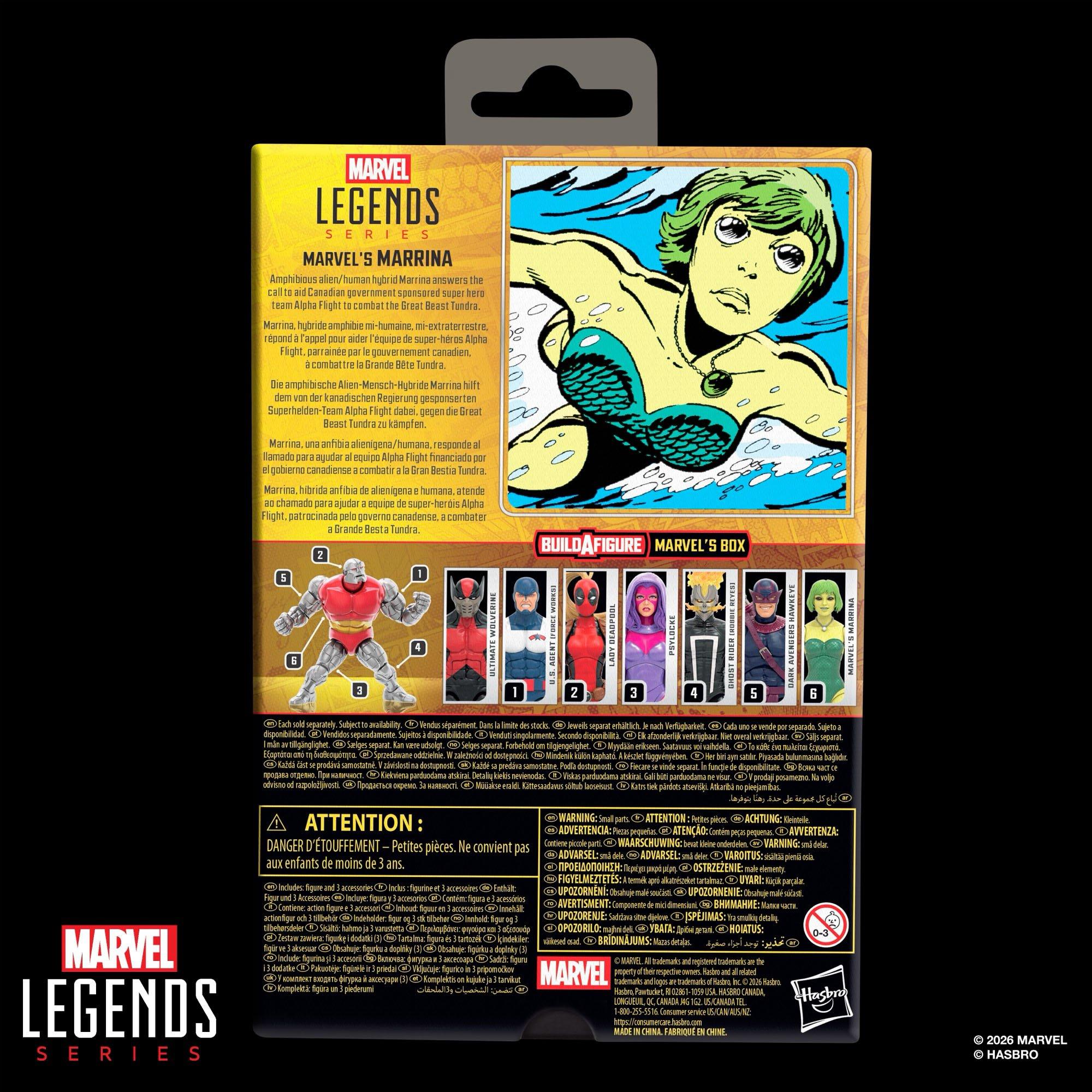 Фигурки Hasbro Marvel Legends Series Marvel's Marrina — фото 10