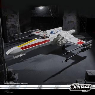 STAR WARS The Vintage Collection X-Wing Fighter and Luke Skywalker (X-Wing): Kenner Colors