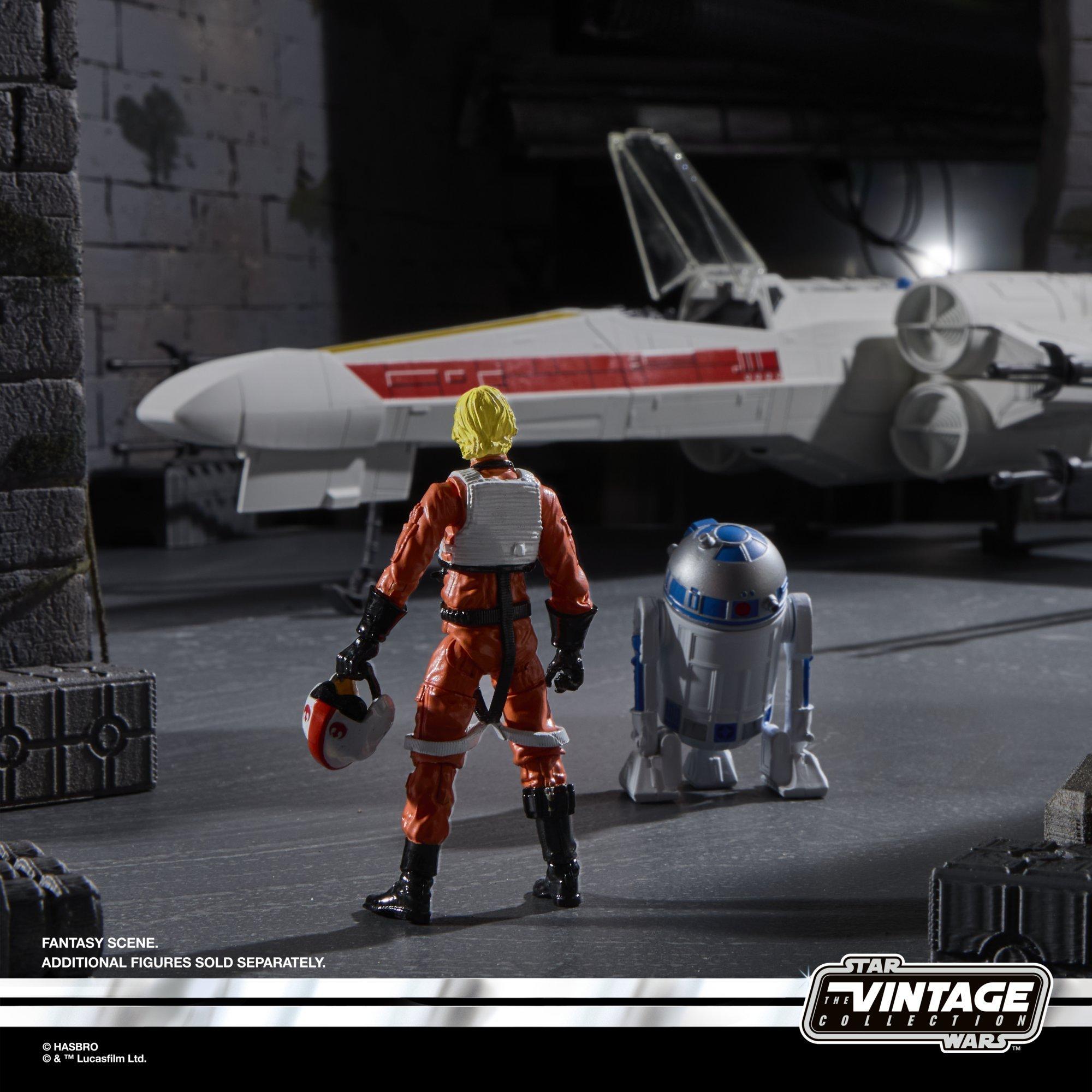 STAR WARS The Vintage Collection, Caccia X-wing e Luke Skywalker (X-Wing): Kenner Colors