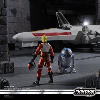 STAR WARS The Vintage Collection X-Wing Fighter and Luke Skywalker (X-Wing): Kenner Colors