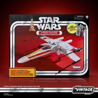 STAR WARS The Vintage Collection X-Wing Fighter and Luke Skywalker (X-Wing): Kenner Colors