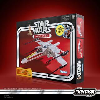 STAR WARS The Vintage Collection X-Wing Fighter and Luke Skywalker (X-Wing): Kenner Colors