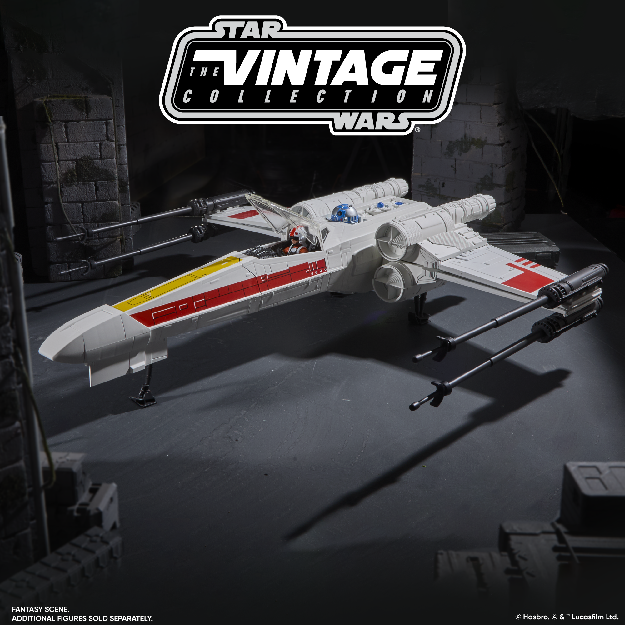 Star Wars X-Wing Fighter & Luke Skywalker Vehicle & Figure Set