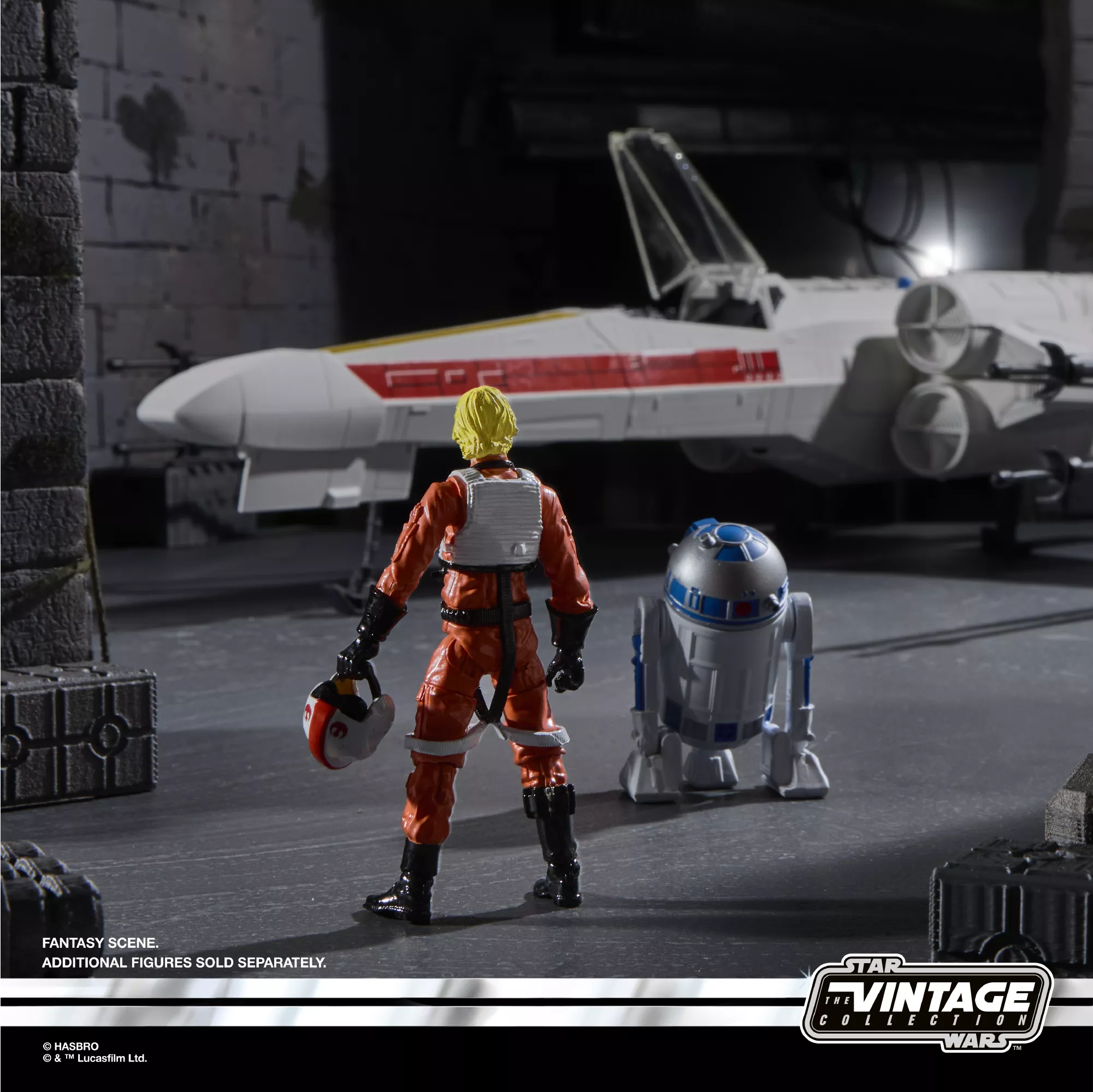Star Wars X-Wing Fighter & Luke Skywalker Vehicle & Figure Set