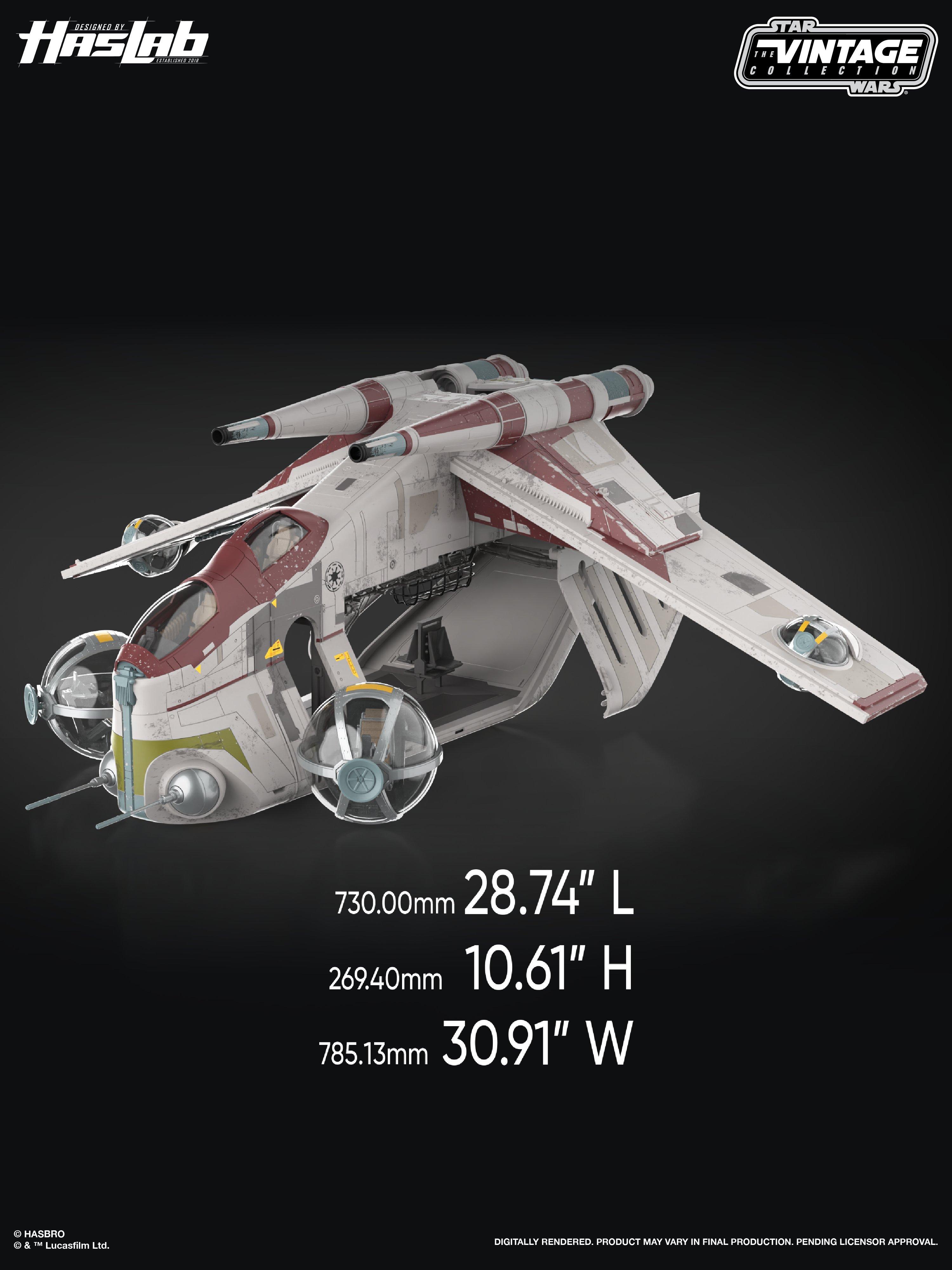 HasLab | Star Wars The Vintage Collection LAAT/i Gunship - Hasbro