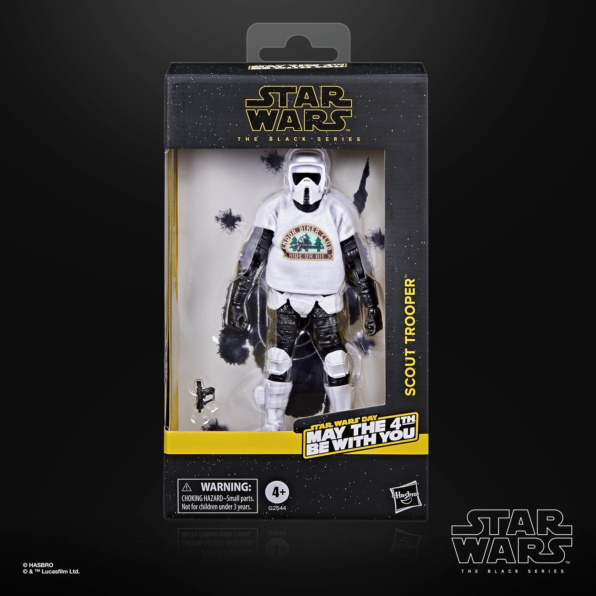 Star Wars The Black Series Scout Trooper May the 4th Figure