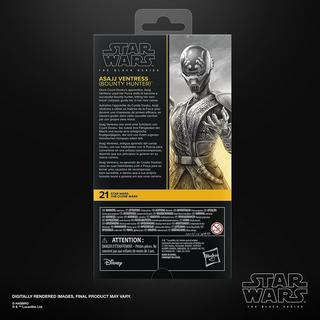 Star Wars The Black Series, Asajj Ventress (Cacciatrice di taglie)