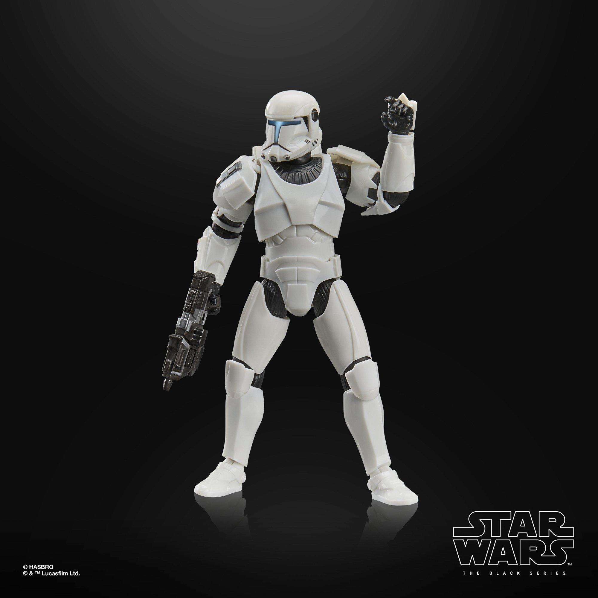 BLACK OPS アクションフィギュア ホワイトカモ Star Wars Clone Commando Action Figure | The Black Series - Hasbro