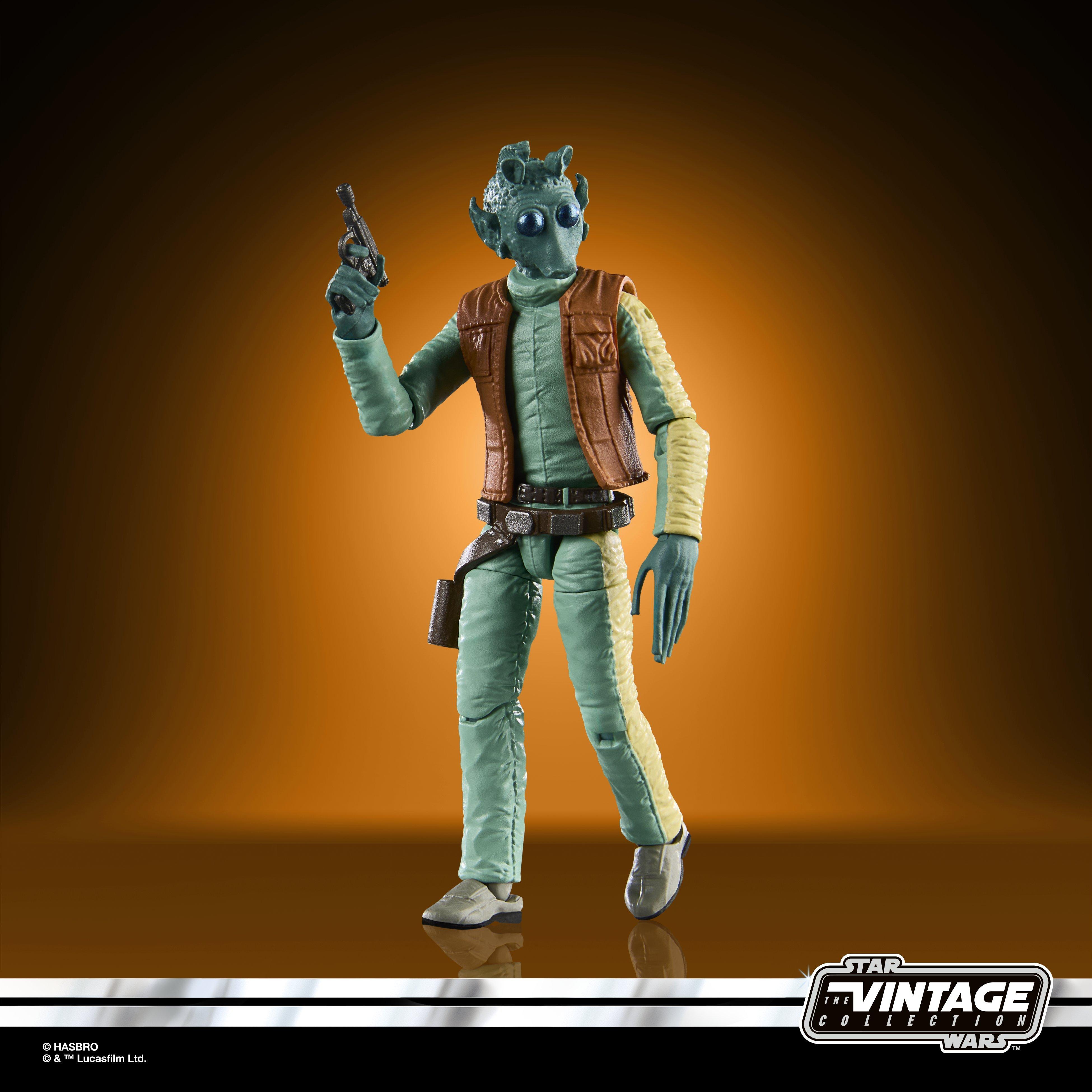 Vintage Star Wars Action Figure Greedo 1977 Kenner