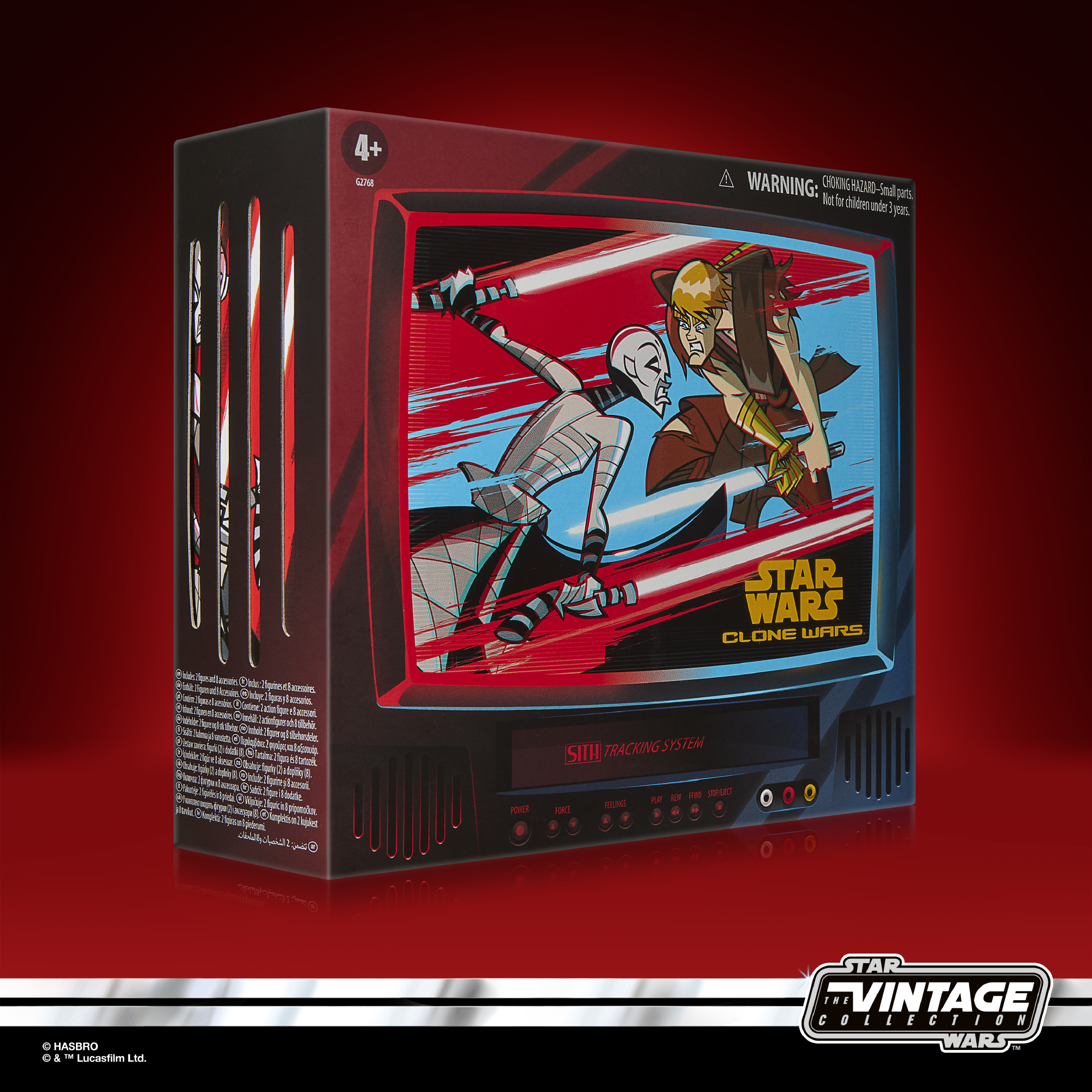 Star Wars Anakin & Asajj Ventress Figure Set | Vintage Collection
