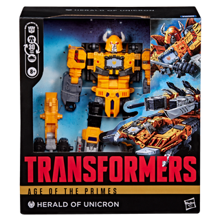 Transformers Age of the Primes Leader Class Herald of Unicron