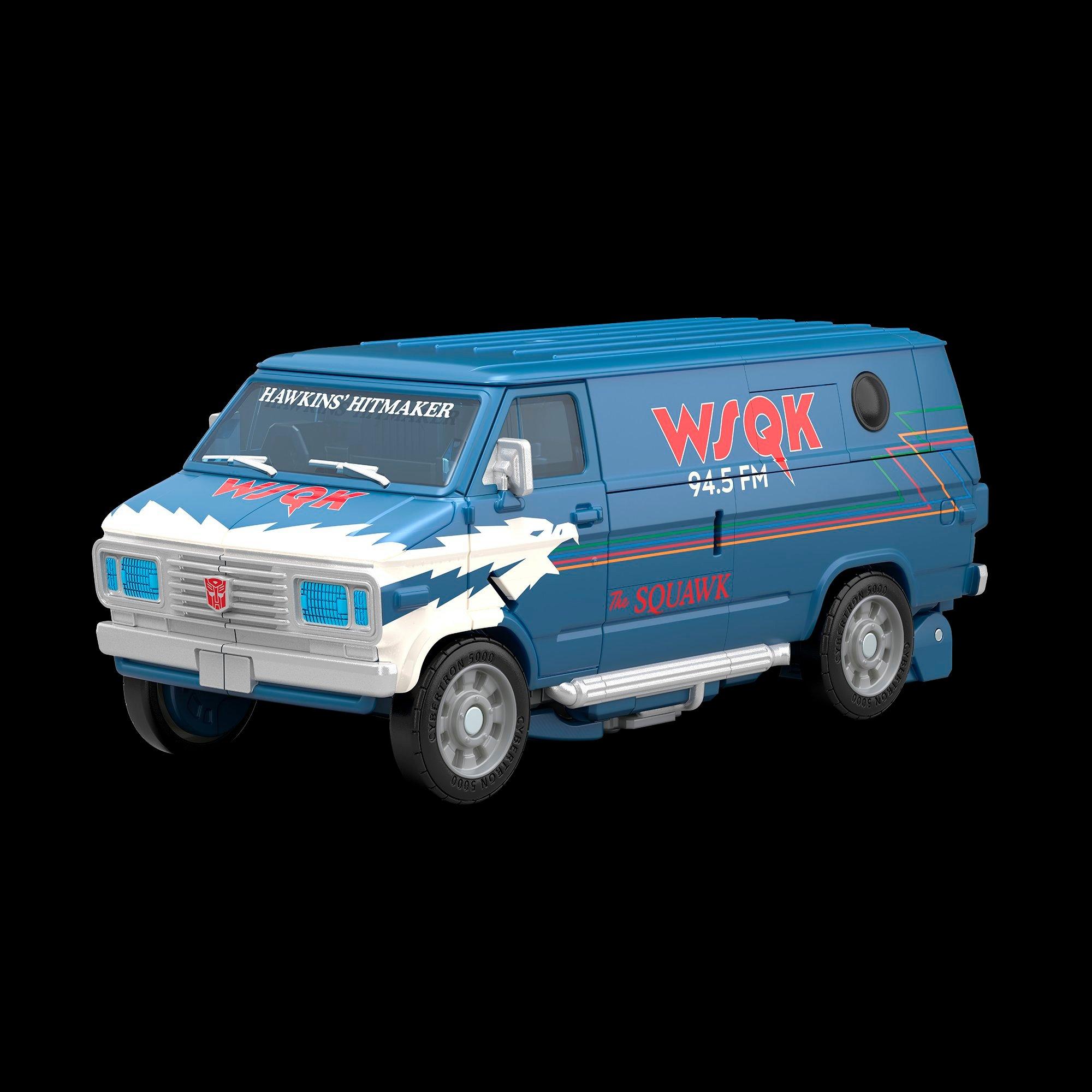 Transformers x Stranger Things Freakwency & 8-Trax Figures