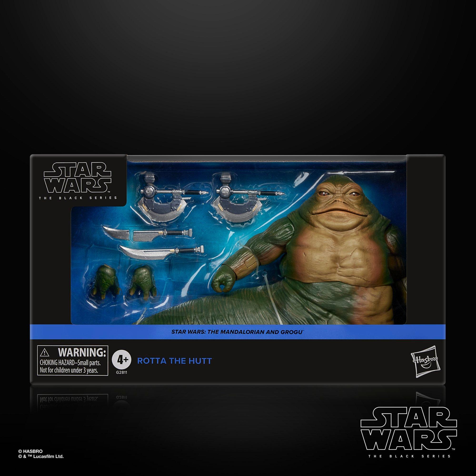 Фигурки Hasbro Star Wars The Black Series Rotta the Hutt, Star Wars: The Mandalorian & Grogu — фото 10