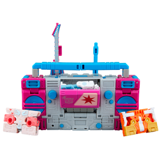 Transformers, Jem and the Holograms, Autobot Blaster e KP Glit, KP Sundor e KP Rosanna