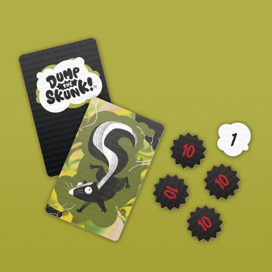 Dump The Skunk Family Card Game Hasbro Pulse