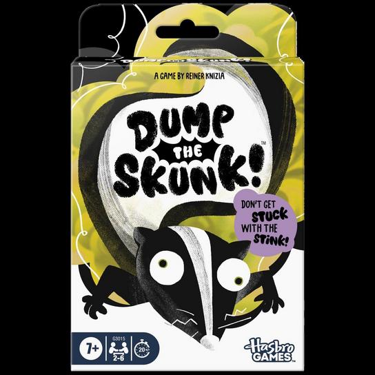Dump The Skunk Family Card Game Hasbro Pulse