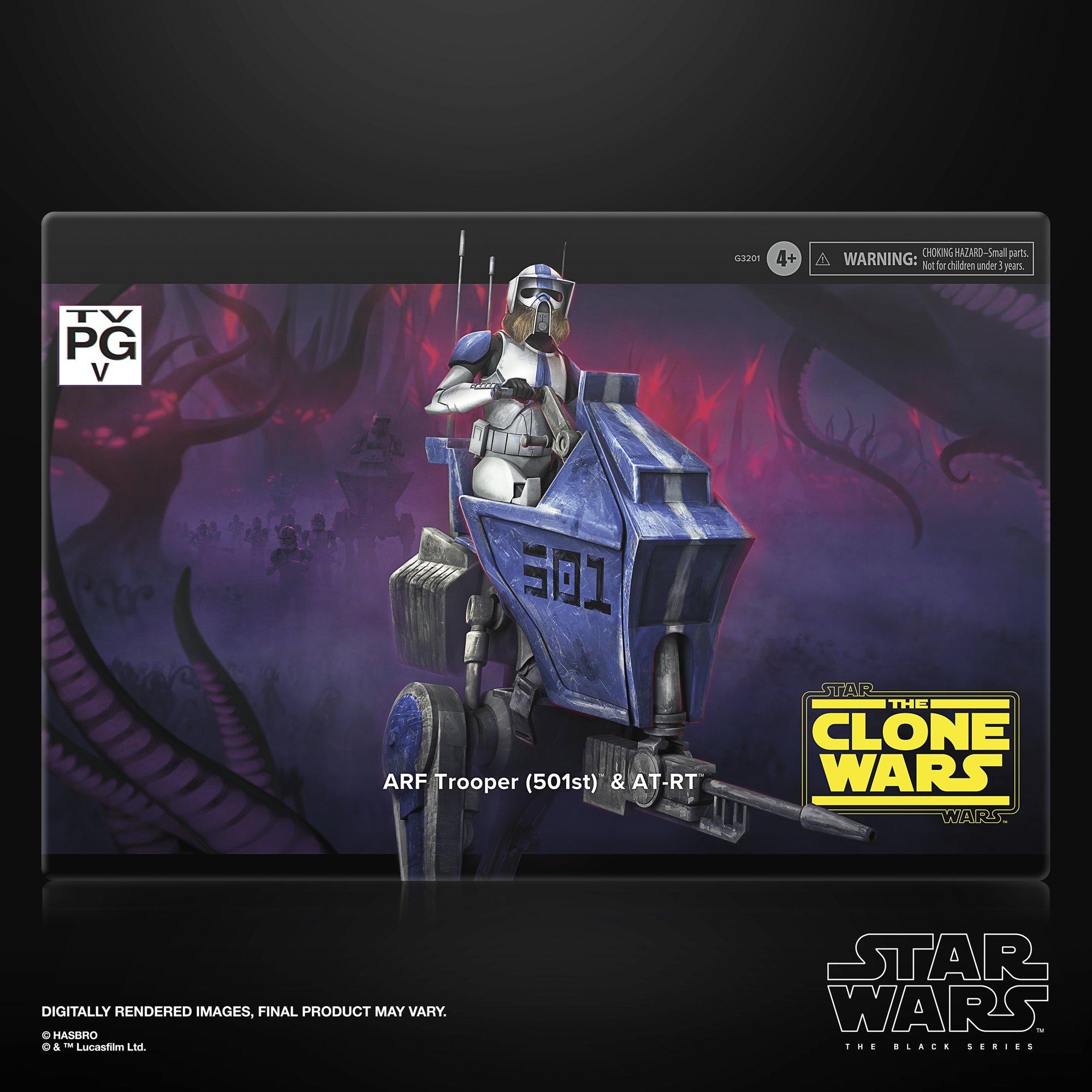 Star Wars Black Series ARF Trooper & AT-RT Action Figure Set