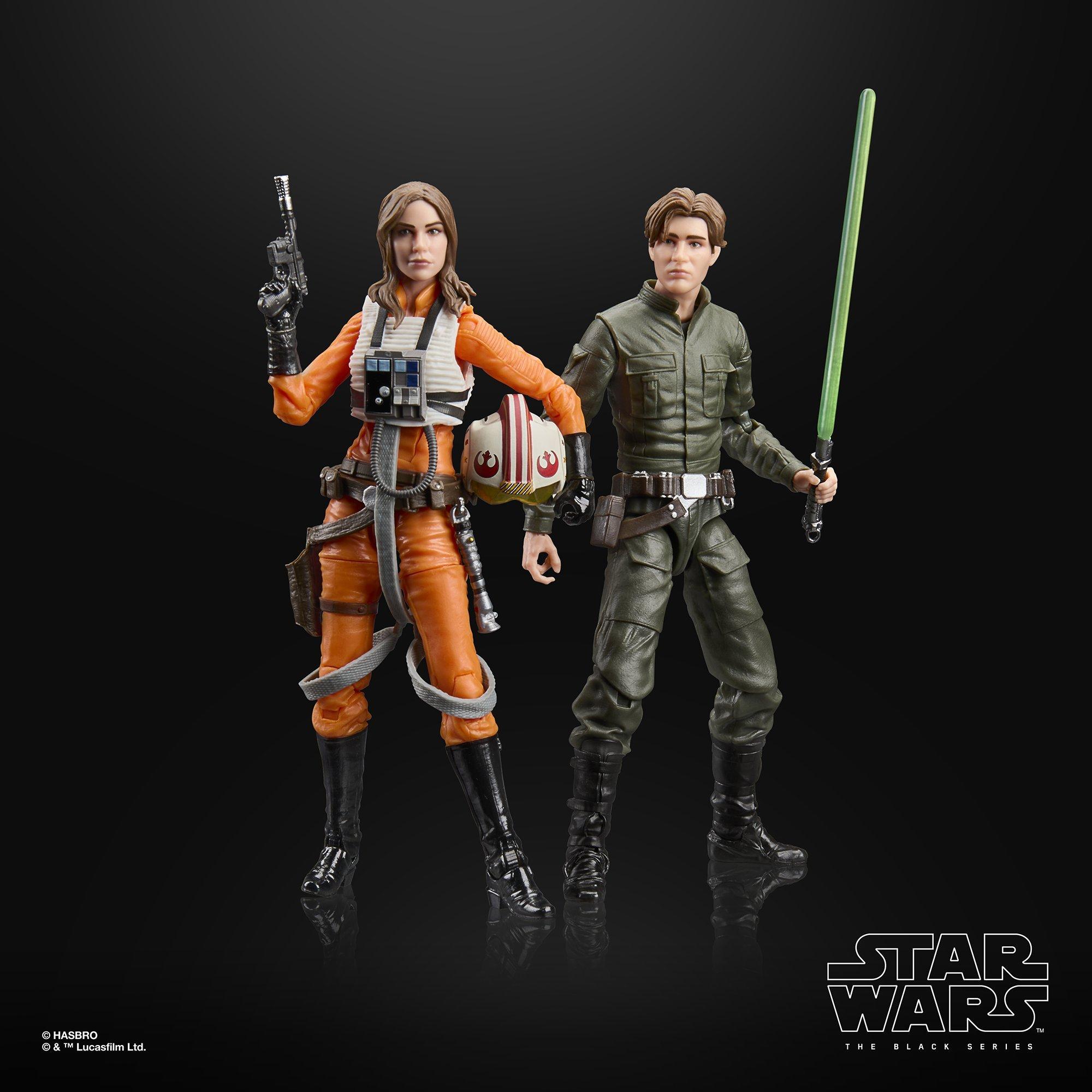 Star Wars Black Series Jaina & Jacen Solo 6-Inch Figure Set