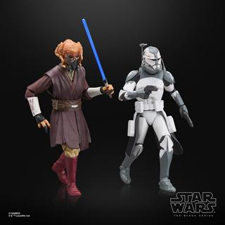 STAR WARS The Black Series Plo Koon & Clone Commander Wolffe