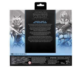 STAR WARS The Black Series Ahsoka Tano & ARC Trooper Jesse, The Clone Wars