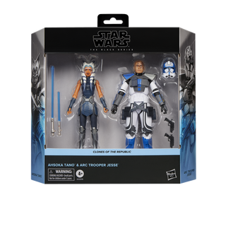 STAR WARS The Black Series Ahsoka Tano & ARC Trooper Jesse, The Clone Wars