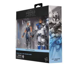 STAR WARS The Black Series Ahsoka Tano & ARC Trooper Jesse, The Clone Wars