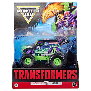 Transformers Collaborative Transformers x Monster Jam Grave Digger (Grim)