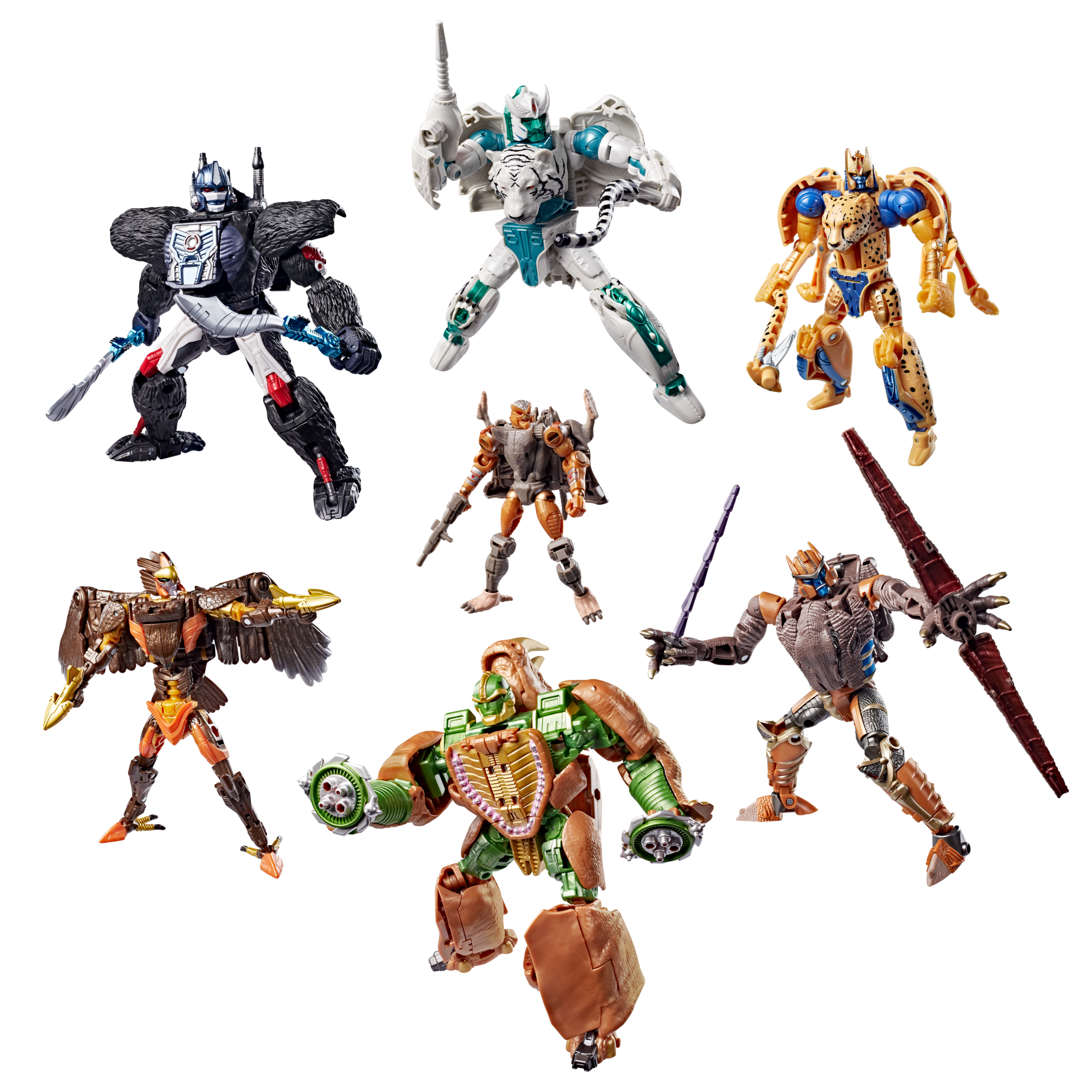 Transformers Beast Wars Maximal Collection | 7 Action Figure Set