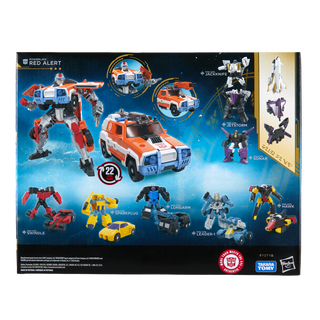 Transformers Age of the Primes Voyager Class Powerlinx Red Alert and 8 Mini-Con Pack