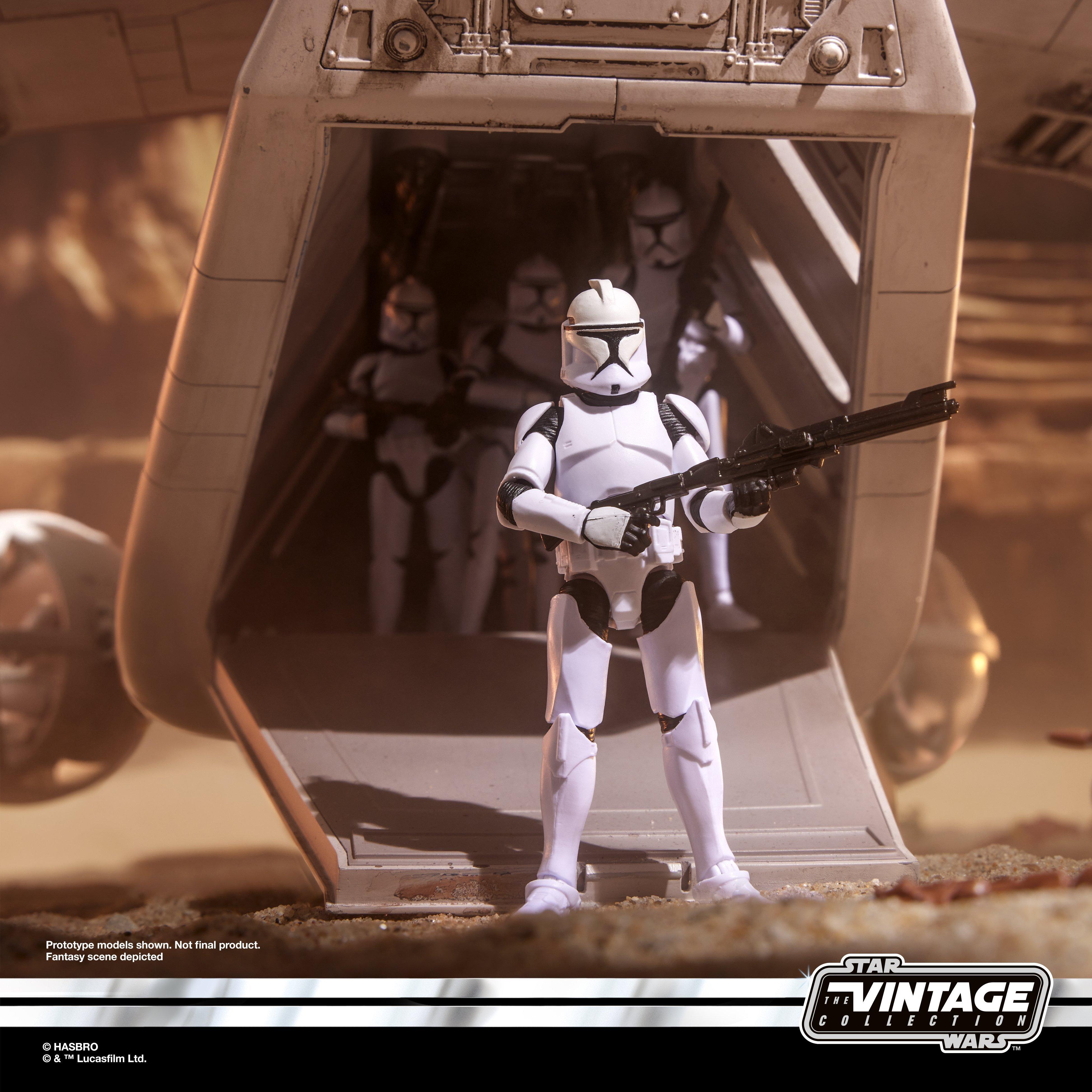 Star Wars Vintage Collection Phase I Clone Troopers Figure Set