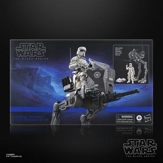 STAR WARS The Black Series Imperial Remnant AT-RT Driver & AT-RT